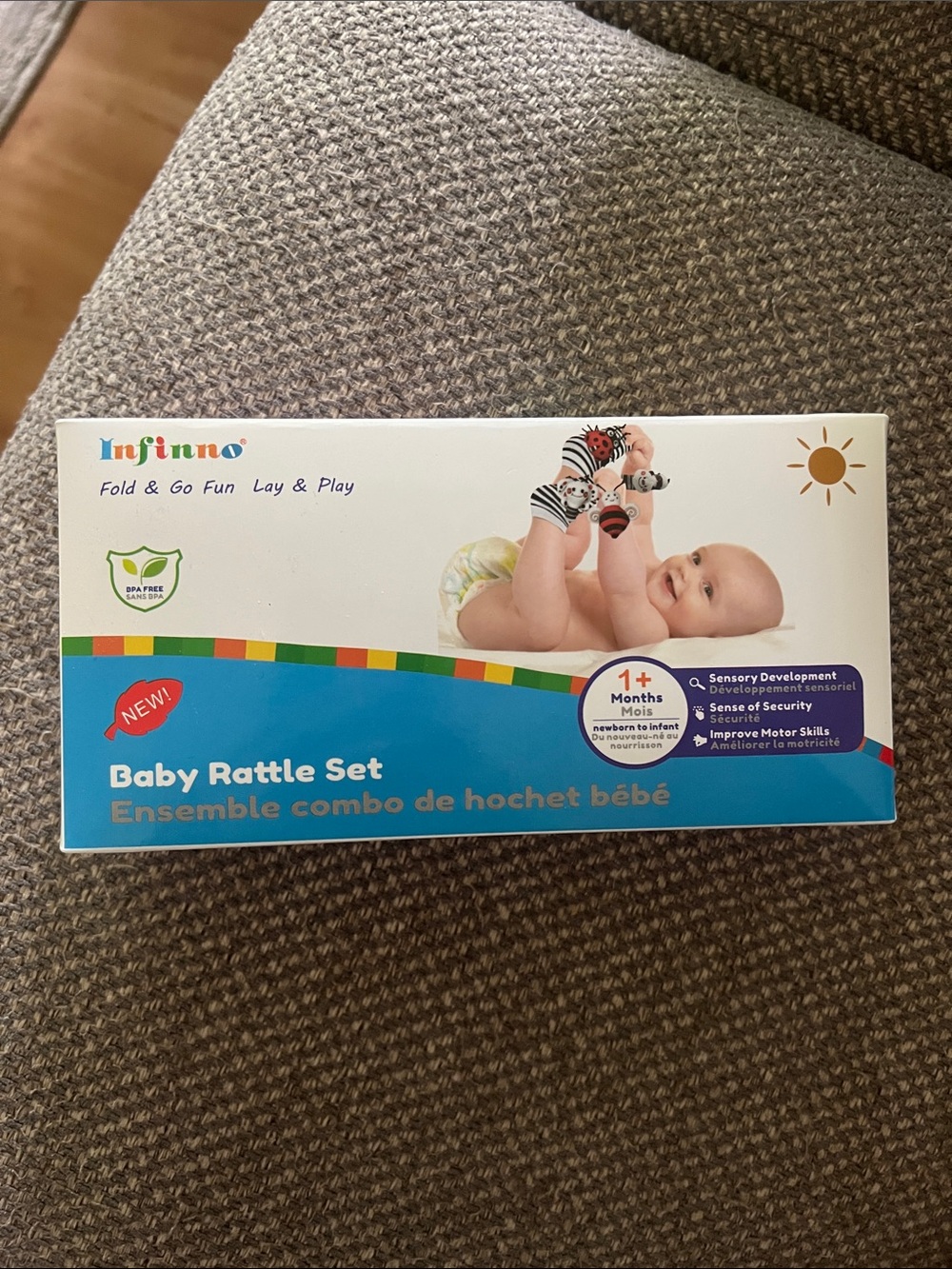 Infinino Baby Rattle Set
